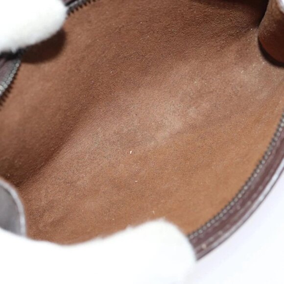 LOUIS VUITTON Epi Bucket PM Pouch Pouch Mocha LV Auth 83164 - Picture 10 of 16